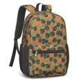 thumbnail image 2 of Monster Cartoon Truck Brown Pattern 17" Waterproof Oxford School Backpacks for Teens, S-Shape Padded Straps, for School, Travel, Hiking, Camping, 2 of 5