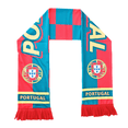 thumbnail image 3 of Portugal Soccer Supporter Scarf Double Side Knit Football Fan Scarves for Match Cheering Memorabilia Gift, 3 of 6
