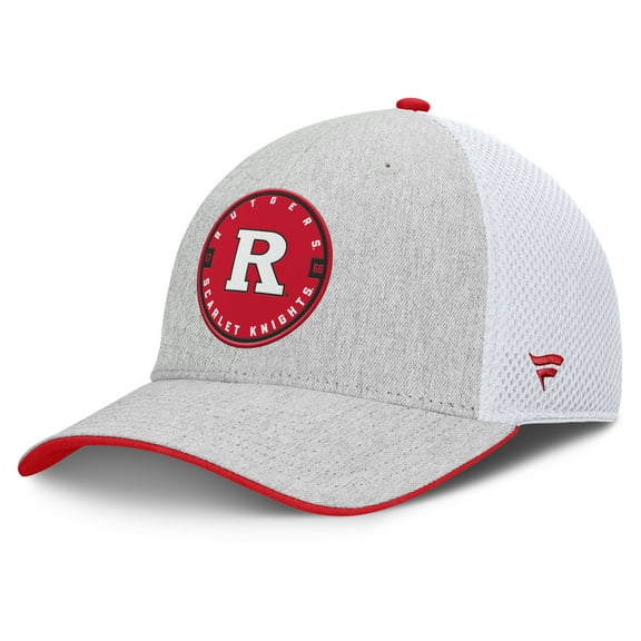 Men's Fanatics Heather Gray Rutgers Scarlet Knights Trigger Flex Hat