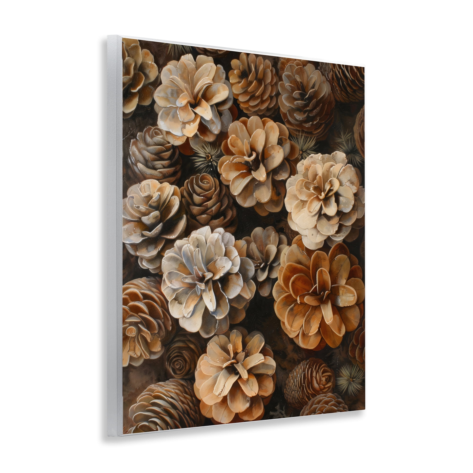 Stupell Industries Pinecone Arrangement Rustic Botanicals Wall Plaque Art, design by Creative Studio