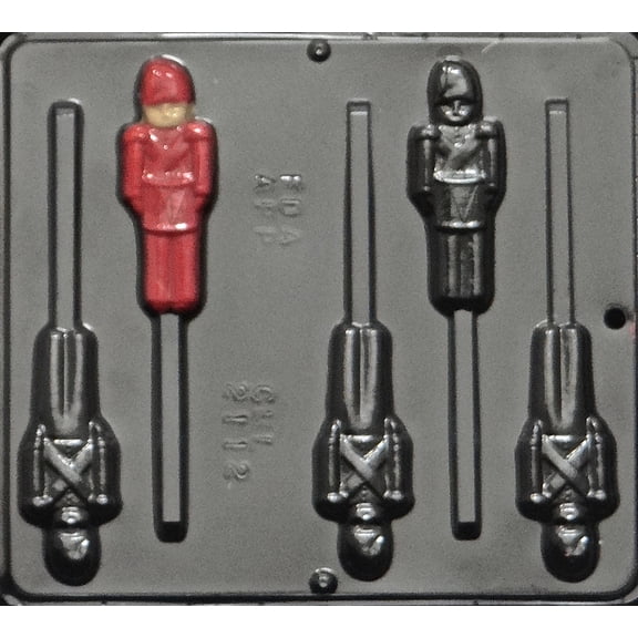 2112 Toy Soldier Lollipop Chocolate Candy Mold