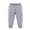 Gray, variant on Godderr 3-12 Years Boys Girls Solid Color Sweatpants for Toddler Kids,Spring Fall Cargo Pants Sweatpants,Cotton Sweatpants
