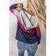 thumbnail image 1 of ABPHQTO Sudadera con capucha y manga larga con cordones y degradado rosa para mujer, 1 of 5