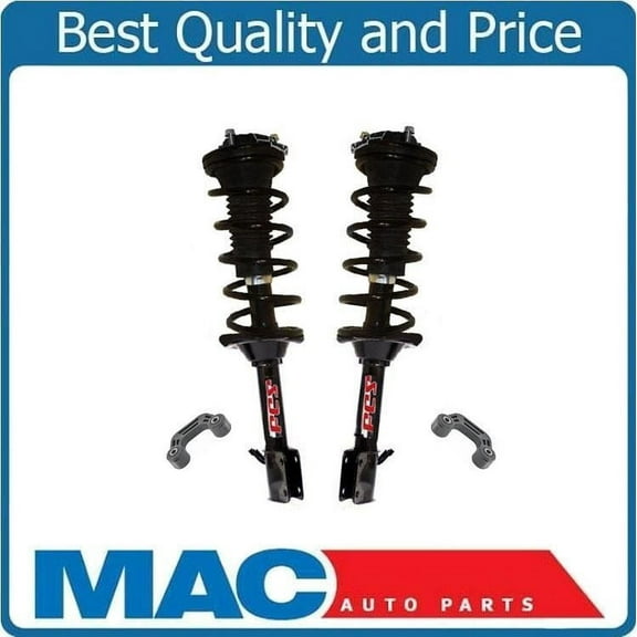 For 04-07 Impreza Sedan All Wheel Drive REAR Coil Spring Strut Sway Br Links 4P
