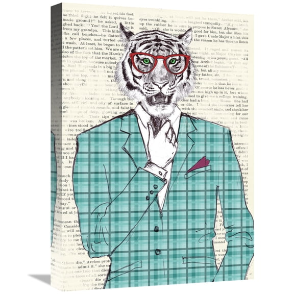 Global Gallery's 'Loverboy (detail)' by Matt Spencer Stretched Canvas Wall Art