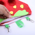thumbnail image 5 of Rabbit Hay Feeder Bag Cage Hay Dispenser Hanging Feeder Bag (Rabbit Strawberry), 5 of 5