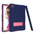 thumbnail image 7 of Allytech Galaxy Tab A7 10.4" Case 2020 SM-T500 T505 T507, Protection Drop Proof Kickstand [Without Screen Protector] Kids Friendly Cover Case for Samsung Galaxy Tab A7 10.4" T500, Navyblue/Rose, 7 of 7
