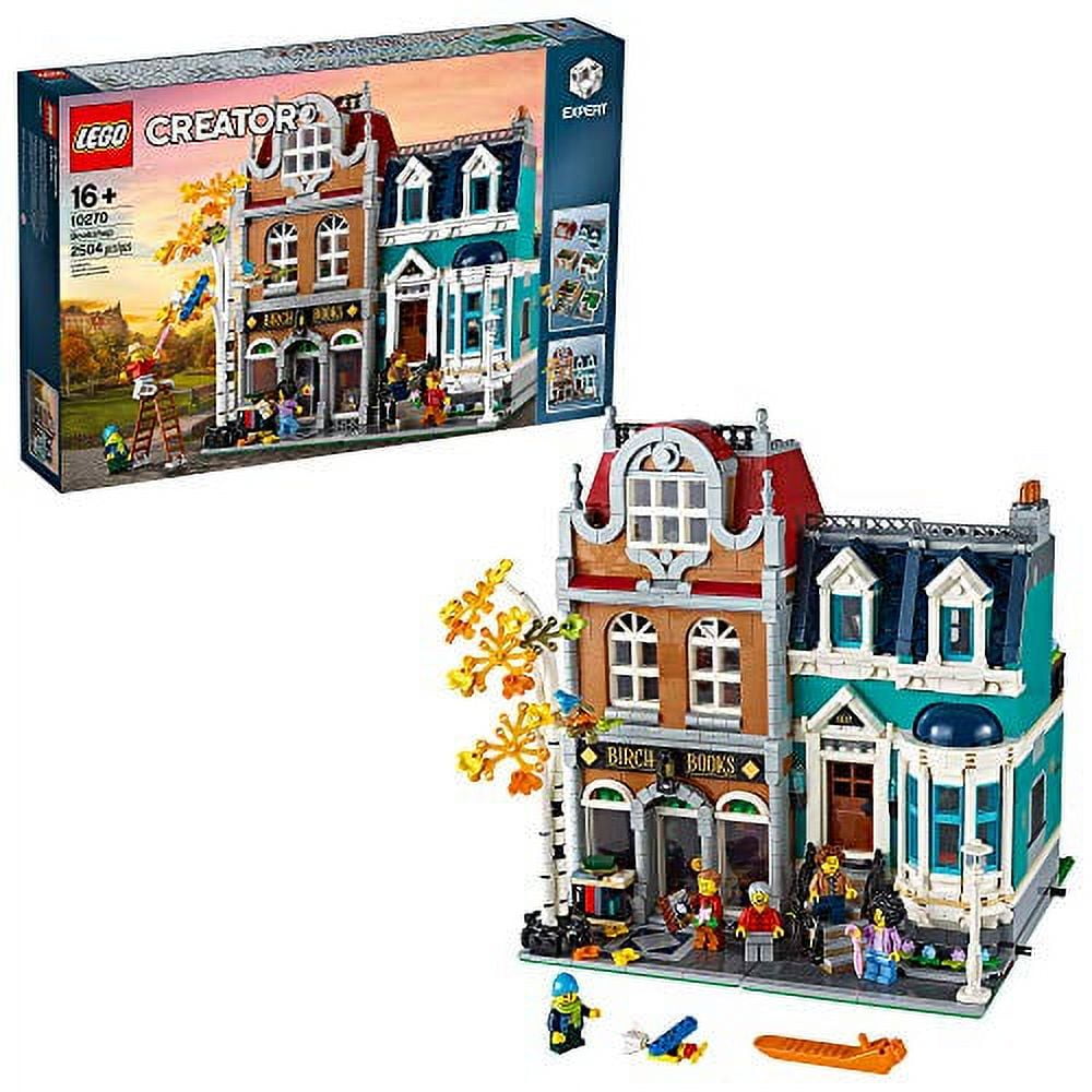 LEGO Creator Expert Bookshop 10270 Modular Building Kit Big Set and Collectors Toy for Adults 2 504 Pieces