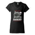 thumbnail image 2 of Wild Bobby Ford Shelby American Racing Legend Women Standard V-Neck Tee, 2 of 6