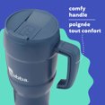 thumbnail image 4 of bubba Hero XL Tumbler, Water Bottle with Leak-Proof Lid and Straw, Magenta/Galactic, 4 of 6