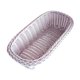 thumbnail image 5 of Canasta de almacenamiento de frutas rectangulares, cesta de servicio de alimentos tejidos a mano, organizador decorativo para restaurantes de verduras Púrpura, 5 of 8