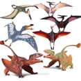 thumbnail image 4 of Figura de acción de dinosaurio pterodáctilo clásico para niños, modelo de animales, colección de PVC, juguete para niños, regalo, 4 of 5