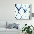 thumbnail image 3 of Trademark Fine Art 'Indigo Tiles IV' Canvas Art by Chariklia Zarris, 3 of 4