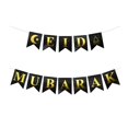 thumbnail image 3 of Decoración colgante de celebración de Eid Mubarak, suministros para fiestas, patrón de estrella lunar, papel reutilizable Eid Mubarak, decoración de Bandera Fernando Favores de Eid Mubarak, 3 of 8