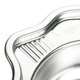 thumbnail image 4 of Cergrey Children Food Plate,Divided Food Tray,304 Stainless Steel Divided Food Plate Cartoon Shape Lunch Dinner Food Tray for Kids, 4 of 8