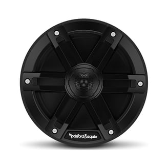 Rockford Fosgate M1-8B 8" Marine Coaxial Speakers - Black Optix Boat Audio - New