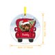 thumbnail image 2 of Ganfancp Adornos de Navidad Cute Santa Clause Wearing Mask Tree Decoration Artículos En Liquidación 1X Decoración Navideña Colgante, 2 of 2