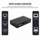 thumbnail image 4 of VGA A VGA Switch, Versátil Box de Hierro 2 Puerto VGA Switch 2 EN 1 Out Black Para TV, 4 of 7