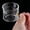 brown handle and L, variant on Tongina Espresso Glasses Coffee Measuring Cup Mini Measuring Cup Versatile with Handle Clear Glass Pitcher for Cold and Hot Beverage brown handle and L