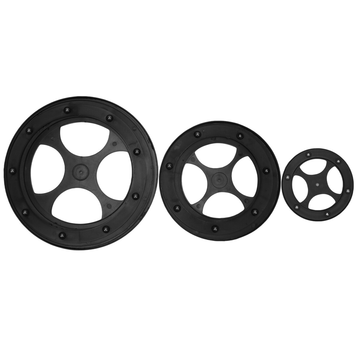 Rotating turntable bearing 3PCS/Set Rotating Turntable Bearing Plastic