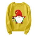 thumbnail image 4 of Graphique Imprimé Mode Sweat-Shirt Noël Femmes Pull-Over Hoodie Doux Outwear Mi Longueur Veste Col Rond Hiver Cardigan Manches Longues Fermeture Blouse, 4 of 6