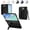 Black, variant on Kryonix for iPhone Duo Case with Stylus Pen Holder & Hinge Protection,Built-in Silicone Wristband with Hidden Kickstand,Front Screen Glass Protector,Slim Fit, Full Coverage for Men Women,Gray