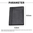 thumbnail image 2 of Card Holder Wallet for Women / Men with ID Window Coin Purse Gifts Slim Minimalist Small Wallet, 10.5*8.2cm, 2 of 5