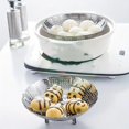 thumbnail image 2 of Stainless Steel Momo Steamer Basket - Silver, 30cm | Expandable & Adjustable - Steamer Cooking Tool For Vegetables | Multi Size, Fits Various Pots & Pans - Foldable Basket, 2 of 3