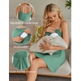 thumbnail image 2 of Ekouaer Womens Sleeveless Nursing Dress Summer Breastfeeding Dresses Adjustable Strap Maternity Clothes, 2 of 5