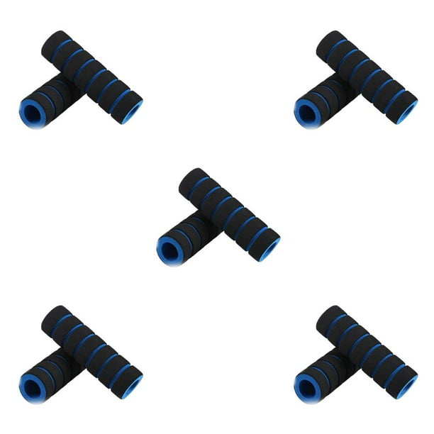 Wosthever 1 par de empuñaduras para manillar de bicicleta, cubiertas para manillar de bicicleta, fundas suaves extraíbles reutilizables para Type2 NO2