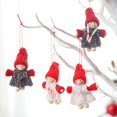 thumbnail image 1 of Christmas Plush Girl Christmas Tree Ornaments Ornaments Christmas Gifts Christmas Tree Ornaments, 1 of 9