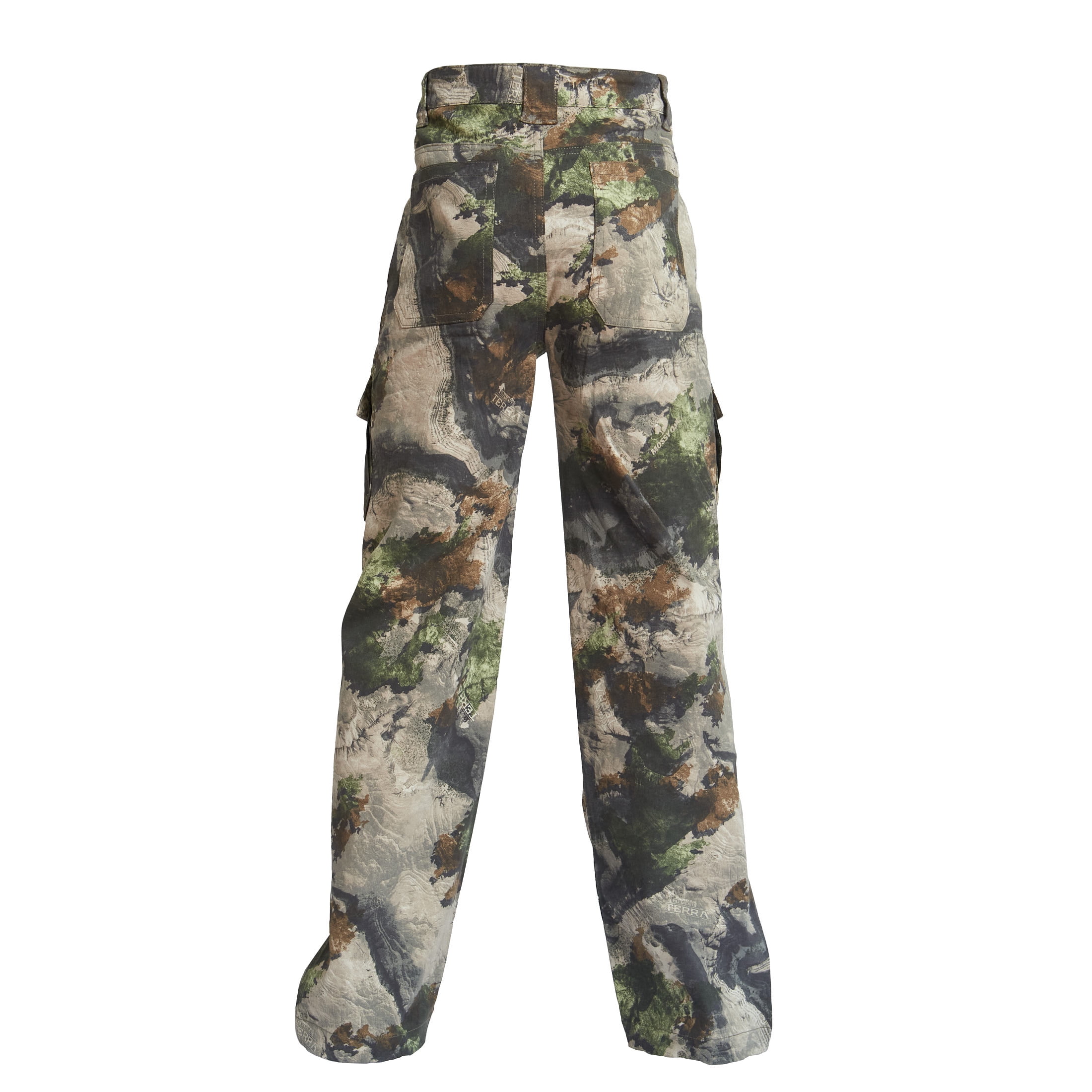 Mossy Oak Youth 6-Pocket Hunting Cargo Pants, Mossy Oak Terra Gila, M