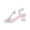 Silver, variant on ShiShine Womens Rhinestone Flower Clear Block Heel Sandals Fashion Ankle Strap Chunky High Heel Open Toe Dress Shoes Square Toe Heels