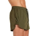 thumbnail image 2 of Sngxgn Mens Casual Performance Slim Fit Active Sports Walking Shorts(Green,L), 2 of 9