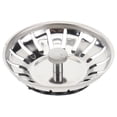 thumbnail image 1 of Kitchen Sink Strainer Stainless Steel Kitchen Garbage Disposal Strainer Sink Drain Catcher (Silver), 1 of 9
