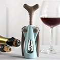 Red Corkscrew Drill Extractor Grape Sparkling Opener Small Tool