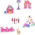 thumbnail image 4 of Calendario de Adviento Barbie Mini Land con muñecas de 1.5 pulgadas y 24 sorpresas, 4 of 6