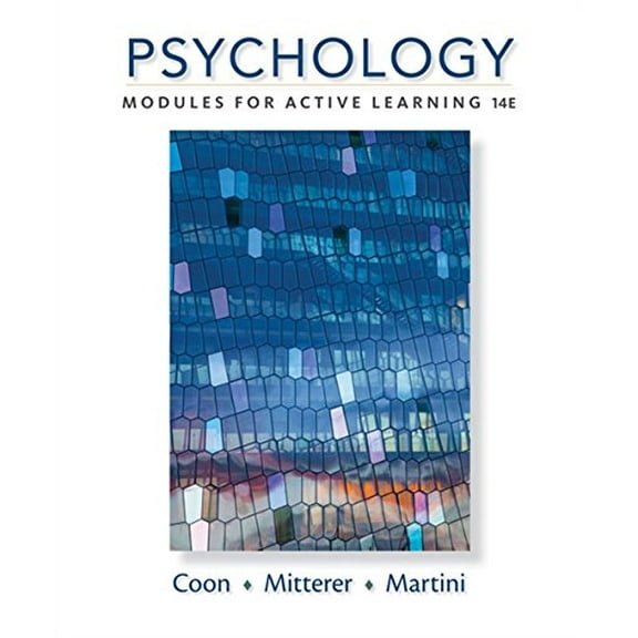 Pre-Owned Psychology: Modules for Active Learning (Hardcover) 130596411X 9781305964112