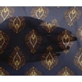 thumbnail image 4 of oneOone Viscose Chiffon Fabric Leaves Block Printed Craft Fabric BTY 42 Inch Wide, 4 of 4