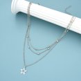 thumbnail image 3 of Sterling Silver Star Pendant Necklace, 3 of 5