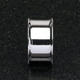 thumbnail image 4 of A Pair of Steel Basic Double Flared Ear Gauge Tunnel Plug, 4 of 4