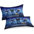 thumbnail image 5 of Buzz Lightyear Duvet Cover Anime Characters Duvet Set 3 Piece Soft Brushed Microfiber Soft Comfy Microfiber Quilt Cover Reversible Bedding Sets with Matching Pillowcases, 5 of 5