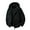 Black, variant on Men's Lined Hooded Jacket with Insulated Construction and Durable Design for Cold Weather