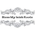thumbnail image 3 of CafePress - Bless My Irish Roots Women's Light Pajamas - Women's Short Sleeve Print T-Shirt and Pants Light Cotton Pajama Set, 3 of 7