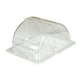 thumbnail image 4 of Cubierta para alimentos, carpa para alimentos, cúpula rectangular transparente, cubierta para exhibición de refrigerios, cubierta para repostería para 33cmx27cmx17cm, 4 of 9