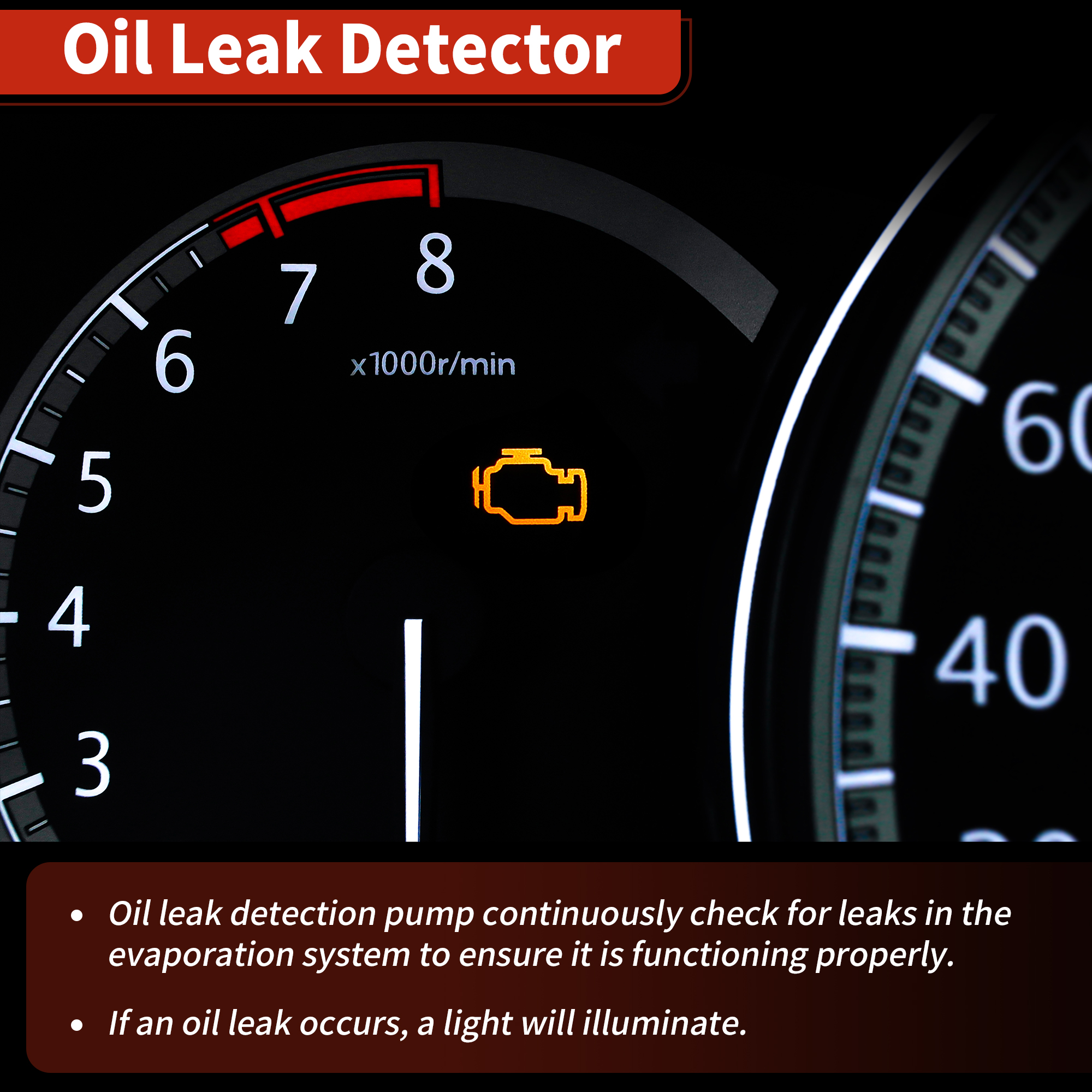 Unique Bargains Fuel Vapor Leak Detection Pump Compatible with Mazda Vehicles Models