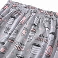 thumbnail image 3 of Women's Capri Pajama Set Short Sleeve Top Capri Pants Sleepwear Animal Printed, 3 of 4