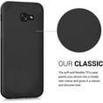 thumbnail image 3 of Case Compatible with Samsung Galaxy A5 (2017) Case - Soft Slim Protective TPU Silicone Cover - Black Matte, 3 of 5