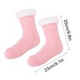 thumbnail image 2 of Teissuly Womens Winter Super Soft Warm Cozy Fuzzy Fleece-Lined With Grippers Slipper Socks Teissuly WER202401272020, 2 of 6