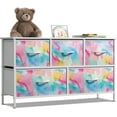 thumbnail image 1 of Commode avec 5 Tiroirs, Meuble de Rangement pour la Maison, Chambre, 1 of 7